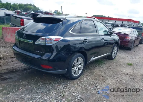 2011 Lexus Rx 450H из США, поврежденный, VIN JTJBC1BA4B2420862